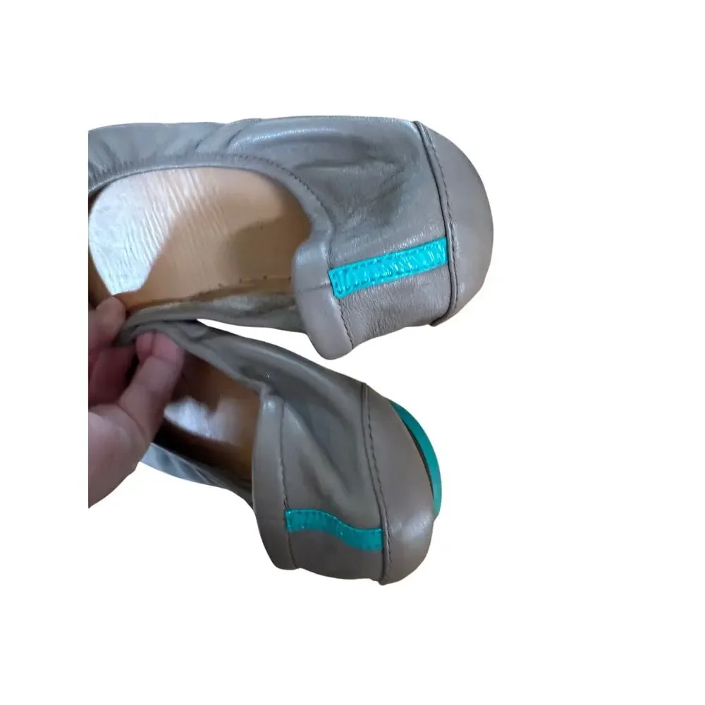 Tieks by Gavrieli‎ taupe leather ballet flats